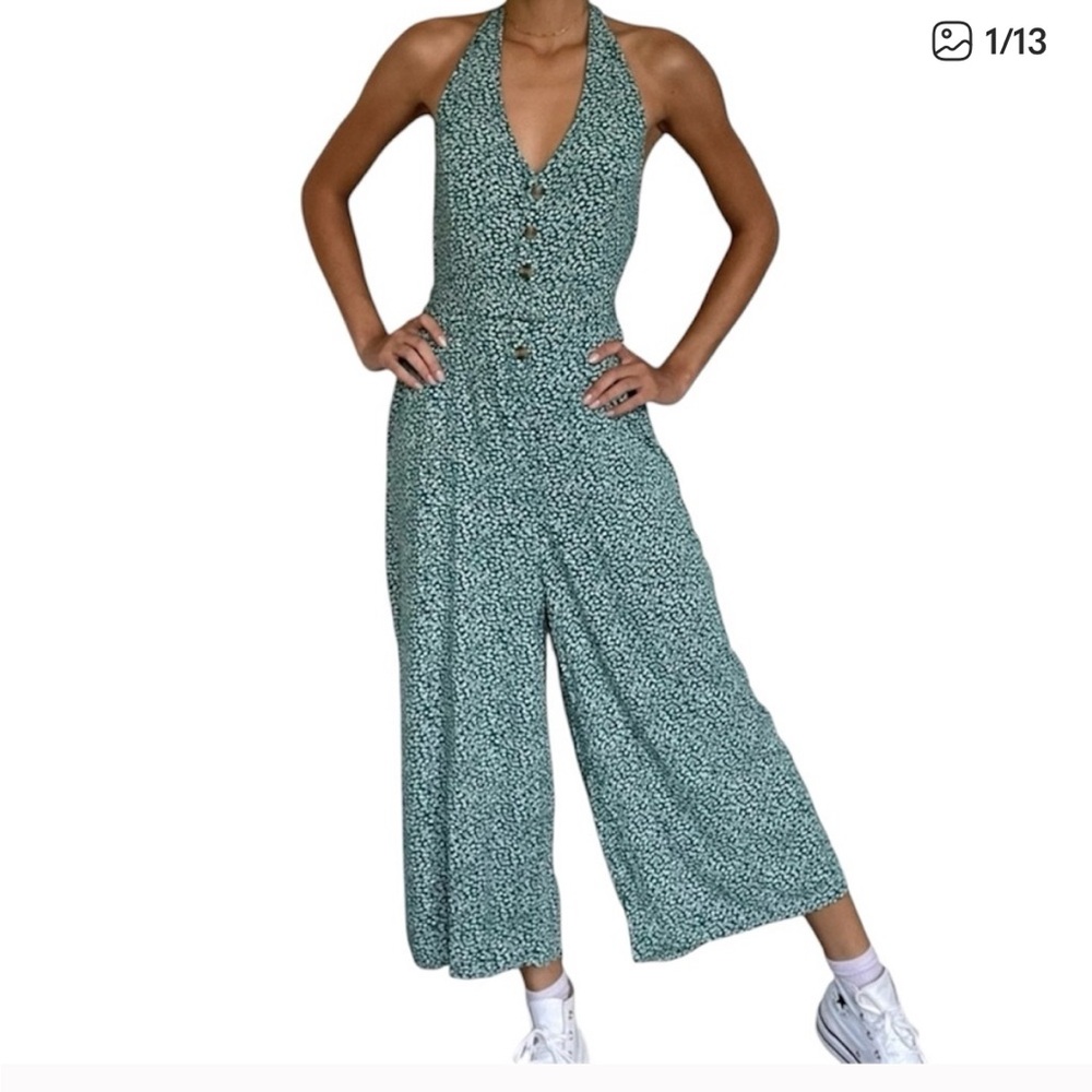 American Eagle Outfitters Patterned Jumpsuit